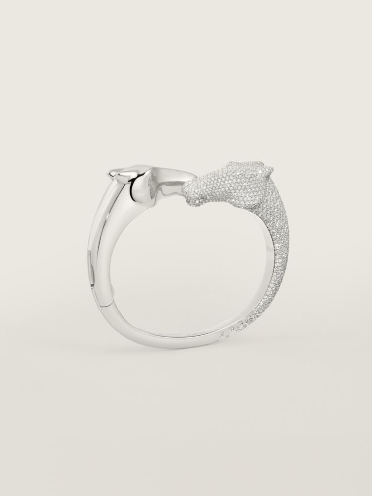 Galop Hermès bracelet - White gold | Hermès USA